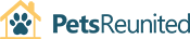 Pets Reunited logo.