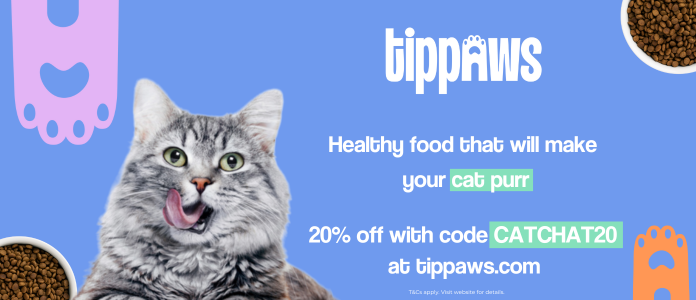 Tippaws Cat Food banner