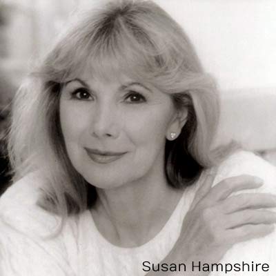 Susan Hampshire smiling.