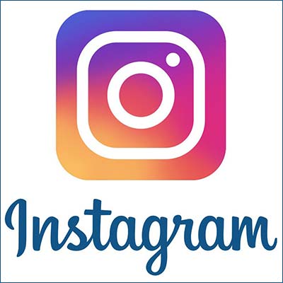Instagram logo.