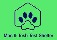 mac and tosh test shelter logo