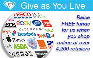Give as You Live retailers logos.
